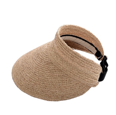 Summer Wide Brim Adjustable Size Straw Hat