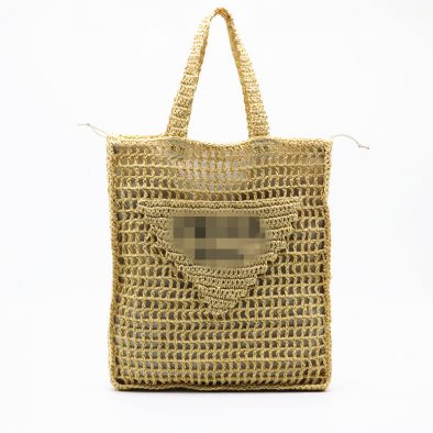 New-style paper rope crocheted handmade handmade shoulder bag